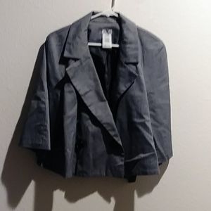 Lined Cropped Blazer